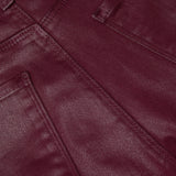 L'AGENCE - Ruth Coated Straight-Leg Jean
