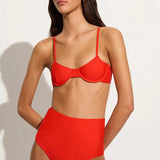 Faithfull - Reyes Bikini Bottoms Salsa - Final Sale