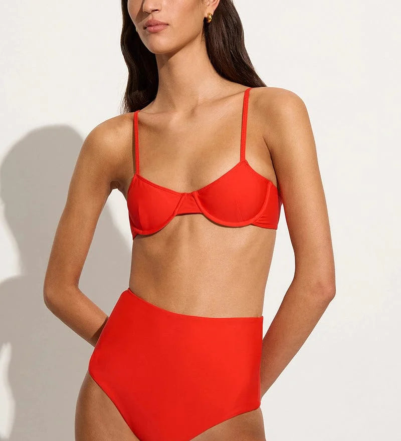 Faithfull - Reyes Bikini Bottoms Salsa - Final Sale