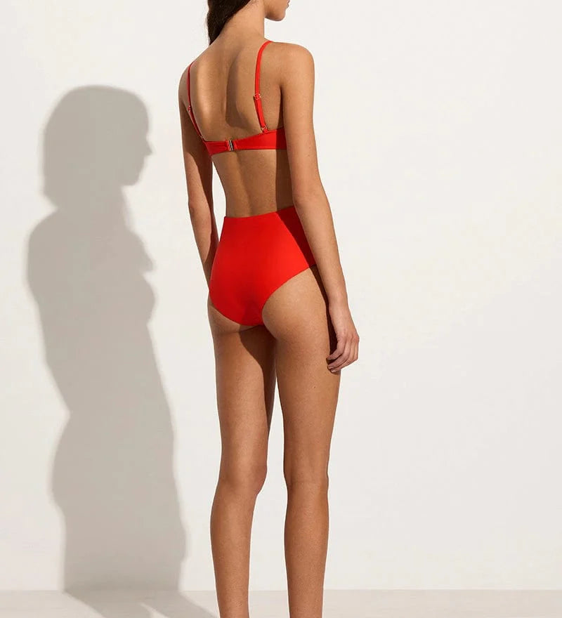 Faithfull - Reyes Bikini Bottoms Salsa - Final Sale