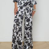 L'AGENCE - Gavin Silk Wide-Leg Pant