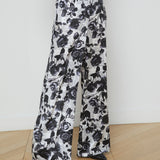 L'AGENCE - Gavin Silk Wide-Leg Pant