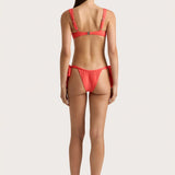 Faithfull - Sol Bikini Top Vermillion - Final Sale