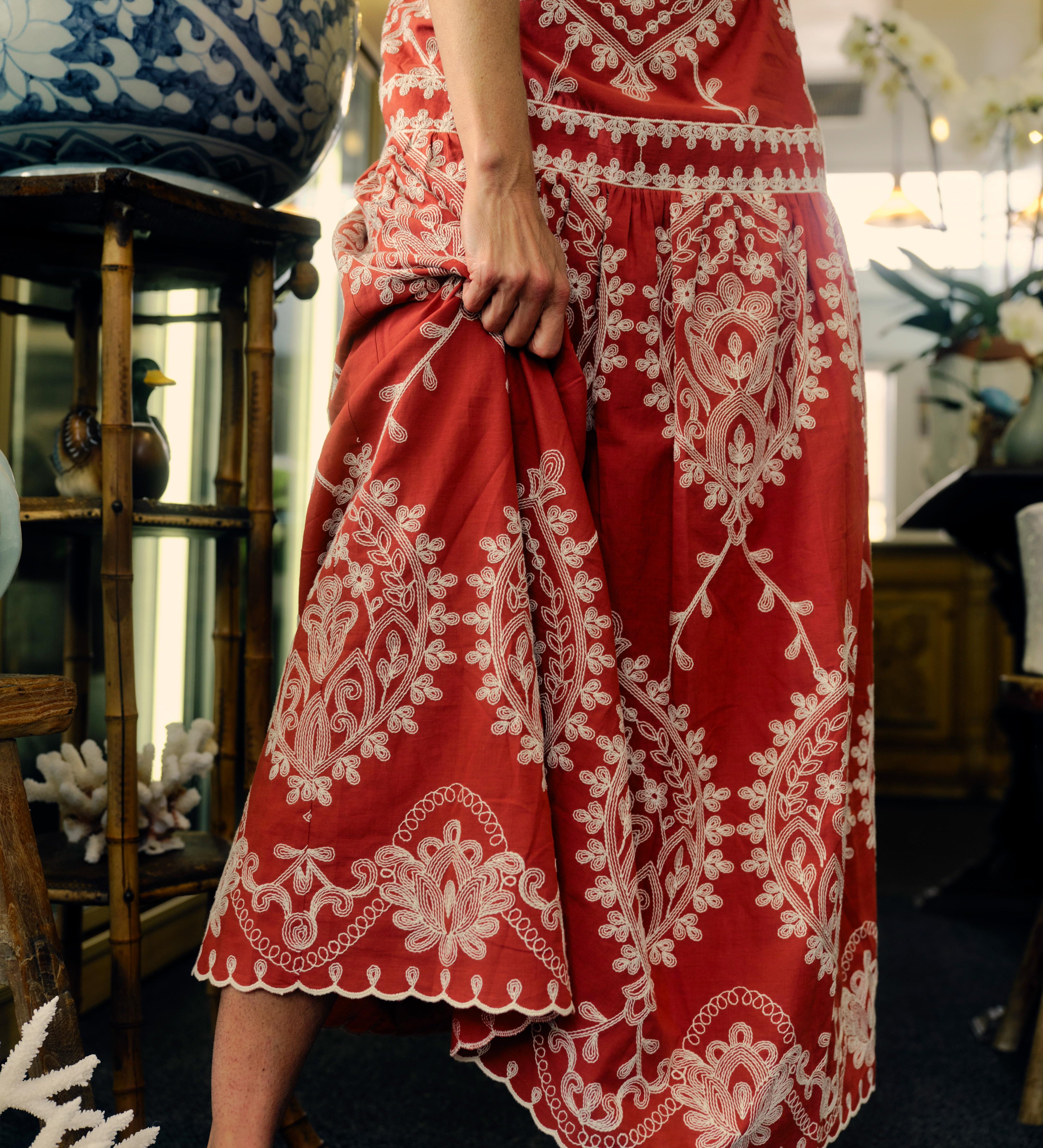Cartolina - SP26 Adair Midi Dress - Saffron