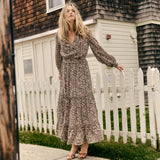 Cartolina - SP26 Radcliff Dress - Flor Medallion Cottage Rose