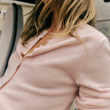 Cartolina - Lucy Ls Cardigan - Shell Pink