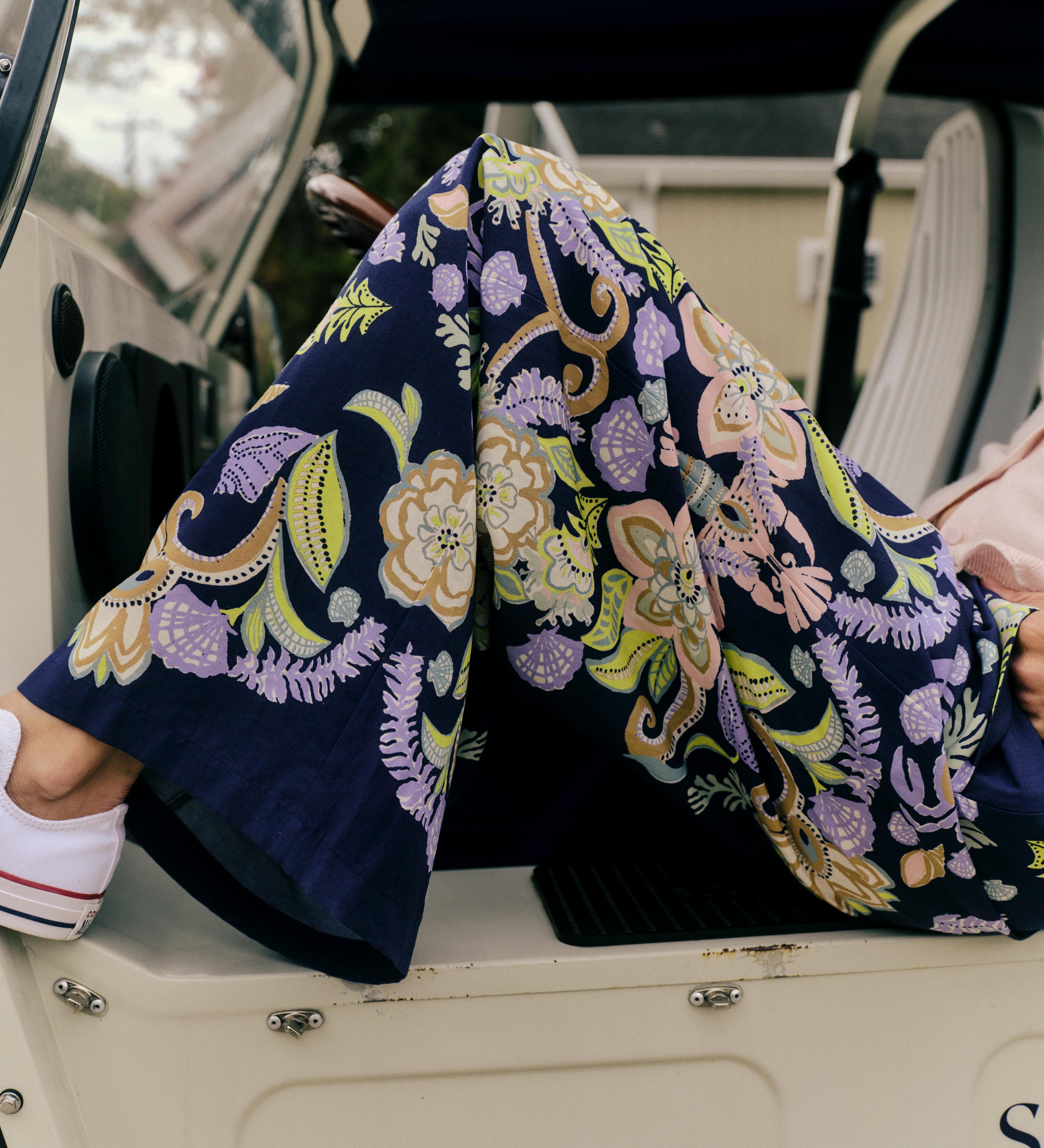 Cartolina - SP26 Olivia Pant - Mariner's Bloom