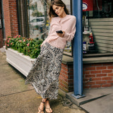 Cartolina - Lucy Ls Cardigan - Shell Pink