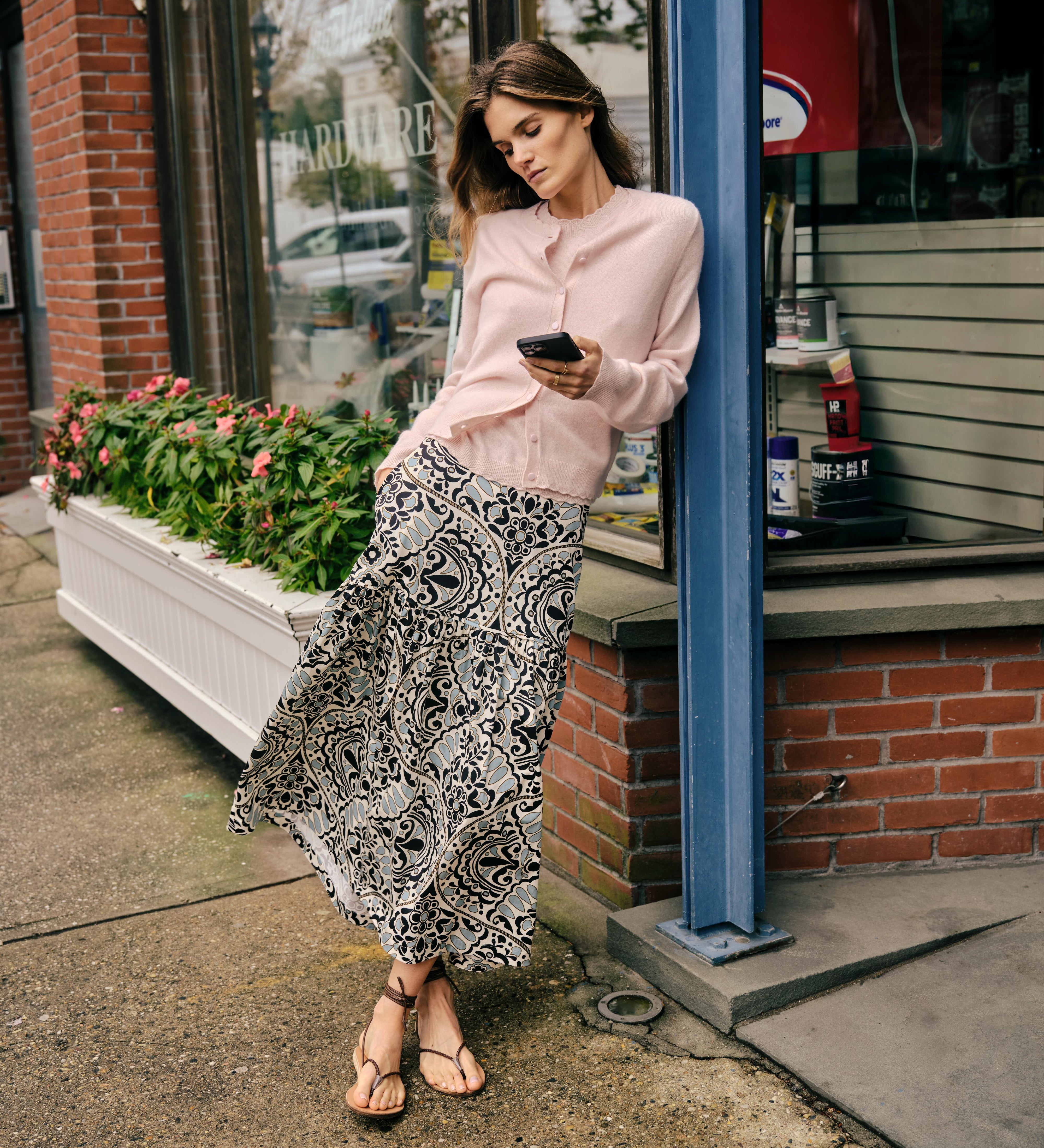 Cartolina - Lucy Ls Cardigan - Shell Pink