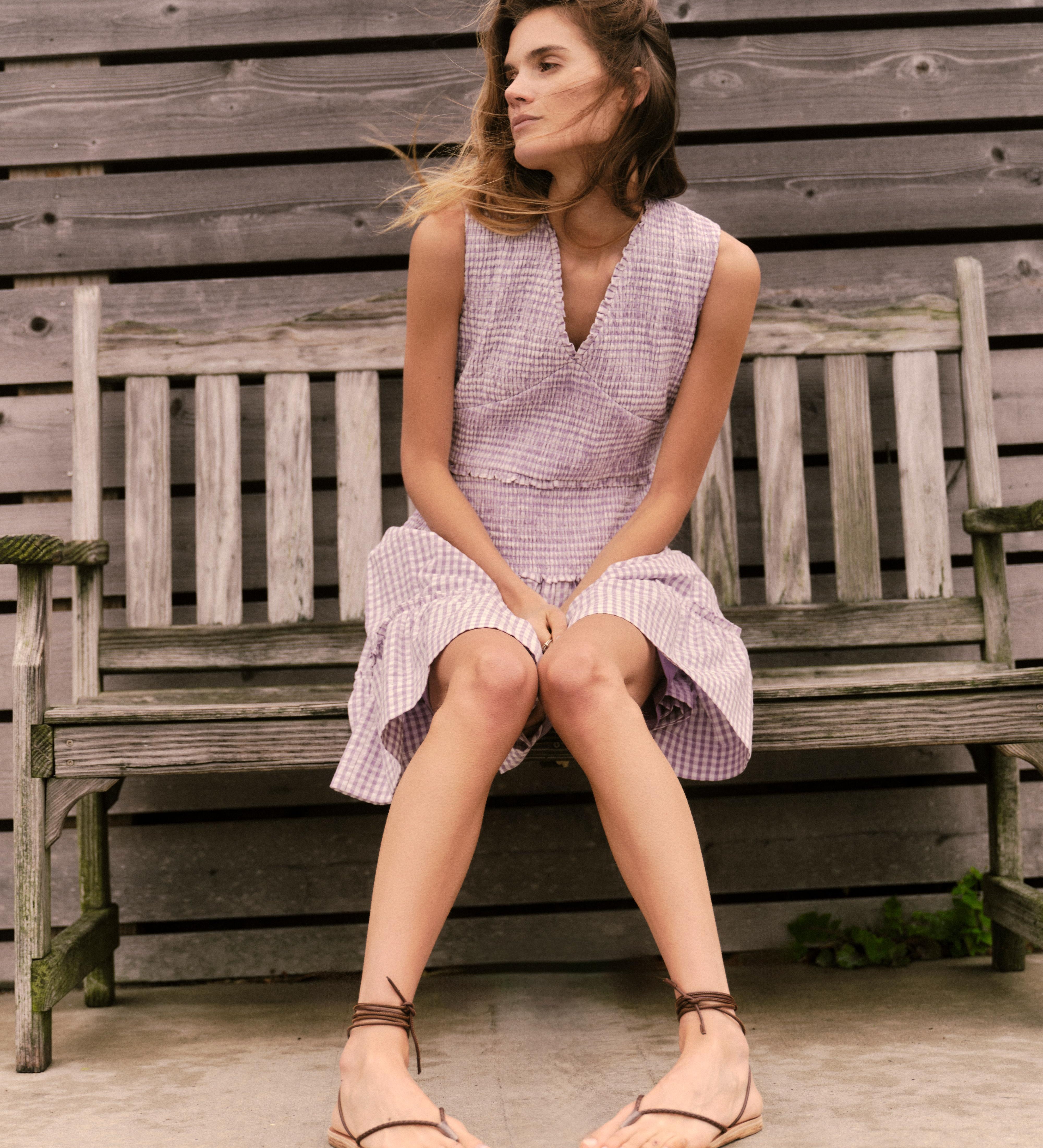 Cartolina - SP26 Rhett Mini Dress - Wisteria