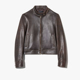 Nili Lotan - NICO SHRUNKEN LEATHER JACKET