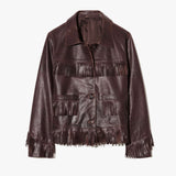 Nili Lotan - LAZARE FRINGE LEATHER JACKET