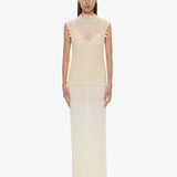 Christopher Esber - Lattice Knit Tank Dress