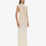 Christopher Esber - Lattice Knit Tank Dress