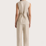 Faithfull - Sanne Pant Oatmeal - Final Sale