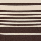 Faithfull - Sable Polo Shirt Accordion Stripe Brown Beige