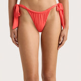 Faithfull - Costa Bikini Bottom Vermillion - Final Sale