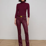 L'AGENCE - Selma Coated Bootcut Jean