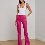 L'AGENCE - Marty Coated Flare Jean