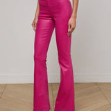 L'AGENCE - Marty Coated Flare Jean