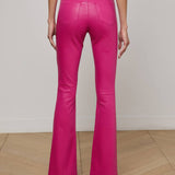 L'AGENCE - Marty Coated Flare Jean
