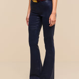 L'AGENCE - Marty Coated Flare Jean