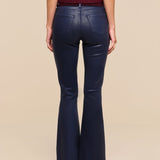 L'AGENCE - Marty Coated Flare Jean