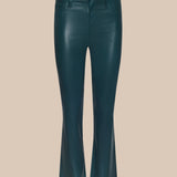 L'AGENCE - Kendra Coated Cropped Flare Jean