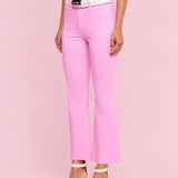 L'AGENCE - Kendra Coated Cropped Flare Jean