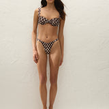 Faithfull - Andez Bikini Bottom Cioccolato Dot