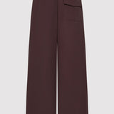 St. Agni - Utility Pleat Pants - Port