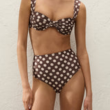 Faithfull - Afonso Bikini Bottom Cioccolato Dot