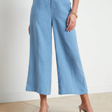 L'AGENCE - Henderson Linen Cropped Pant