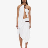 Christopher Esber - Chime Necklace Drape Dress