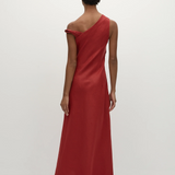 Faithfull - Suis Midi Dress Deep Red