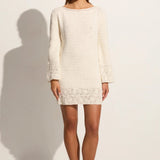 Faithfull - Ruia Handmade Crochet Dress Off White