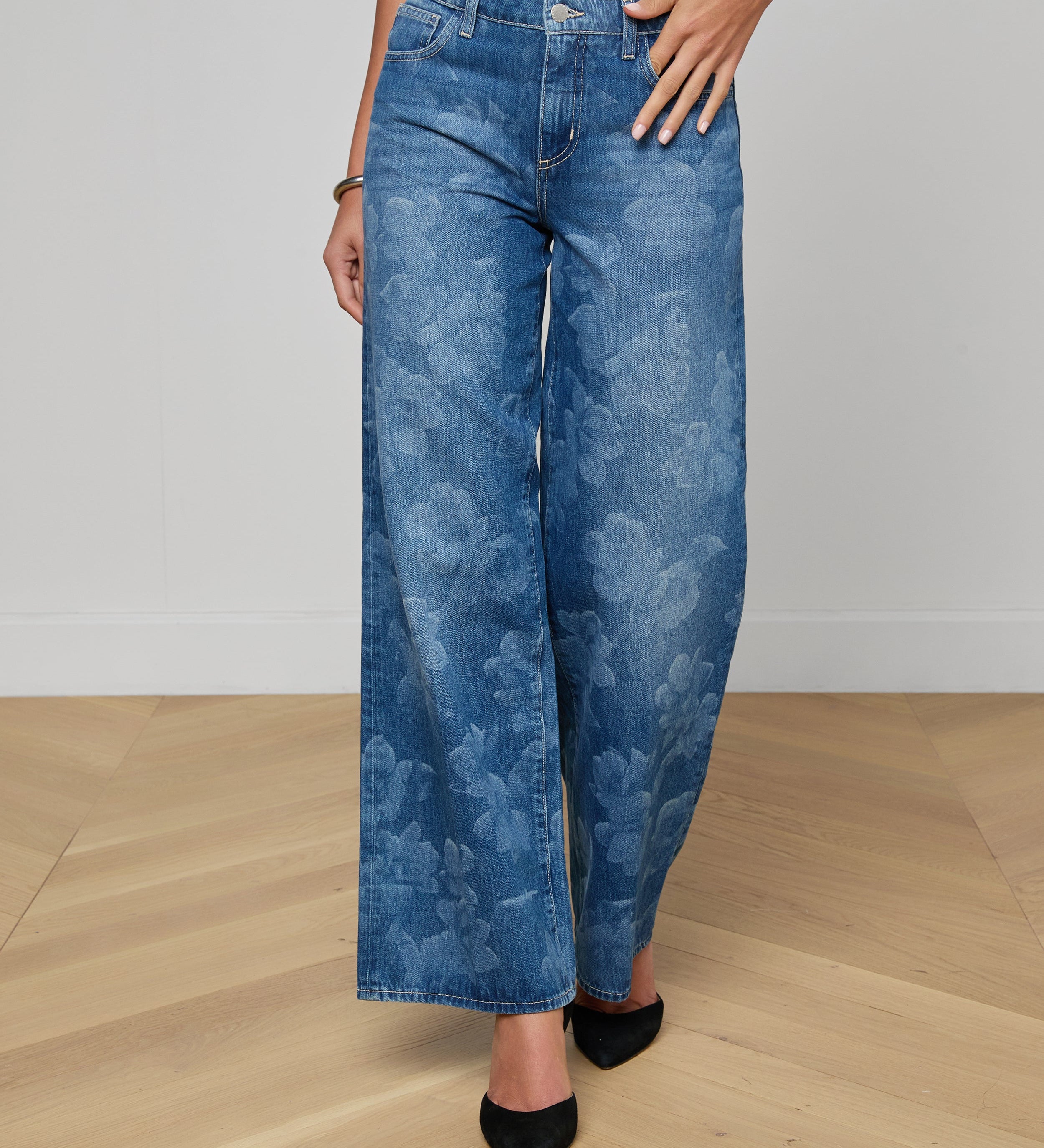 L'AGENCE - Alicent Wide - Leg Jean