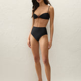 Faithfull - Isabella Bikini Top Black