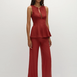 Faithfull - Syna Pant Deep Red
