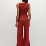 Faithfull - Syna Pant Deep Red