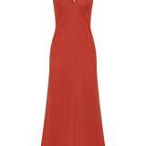 Faithfull - Amara Midi Dress Dusty Tomato