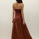 Faithfull - Tali Maxi Dress Terracotta
