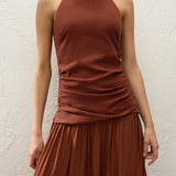 Faithfull - Tali Maxi Dress Terracotta