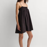 Faithfull - Adrianna Mini Dress Carob
