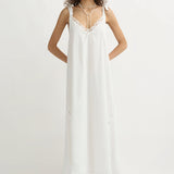 Posse - MARILYN SHIFT DRESS - VINTAGE WHITE