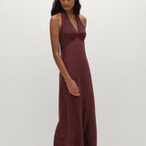 Faithfull - Jasmine Maxi Dress Bordeaux