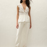 Faithfull - Hedda Top White