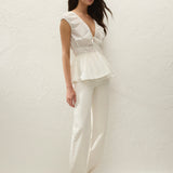 Faithfull - Hedda Top White