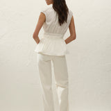 Faithfull - Hedda Top White