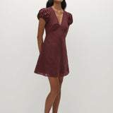 Faithfull - Ulla Mini Dress Bordeaux